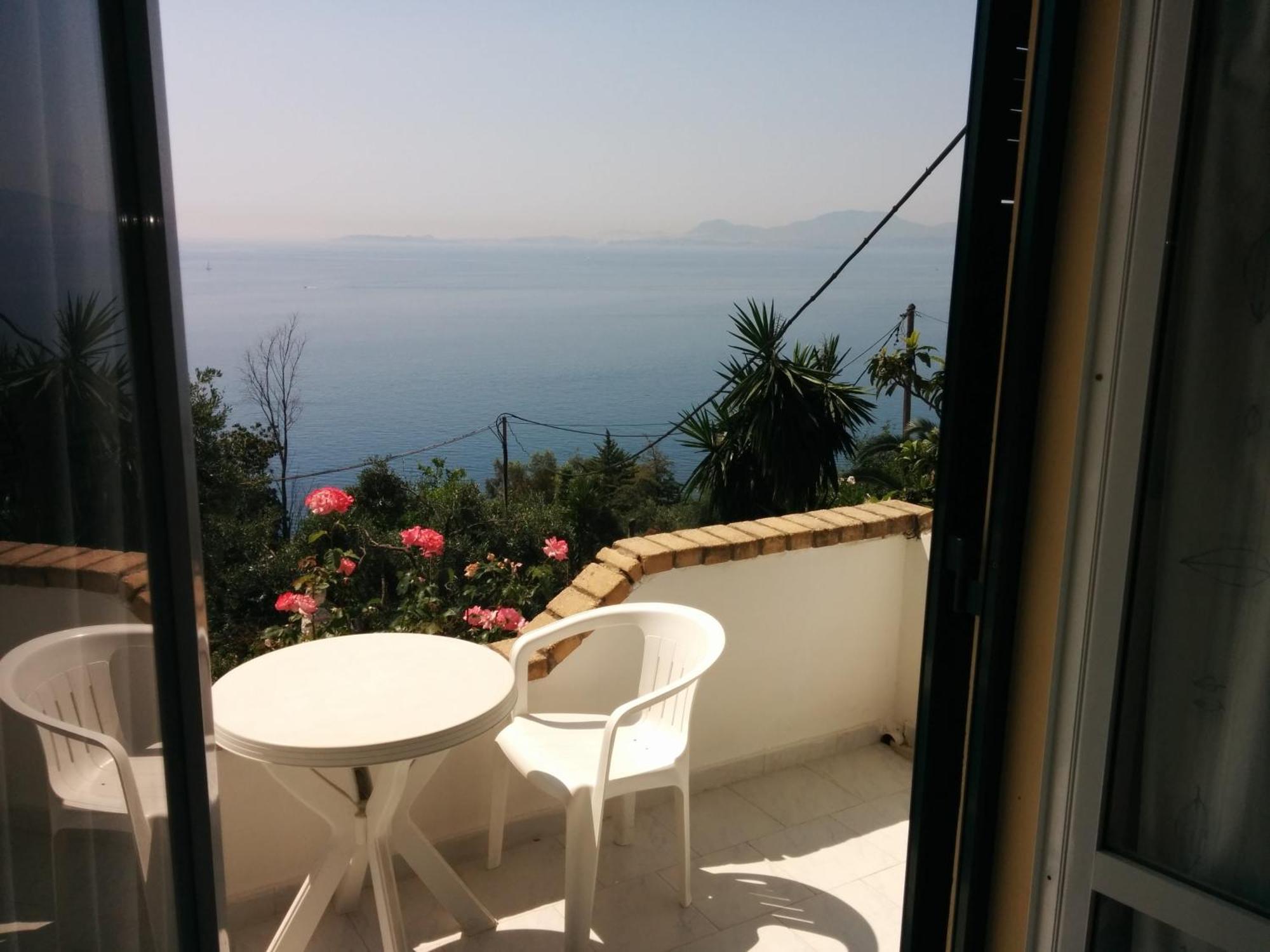 Nikos - Eleni Apartment Barbati Bagian luar foto
