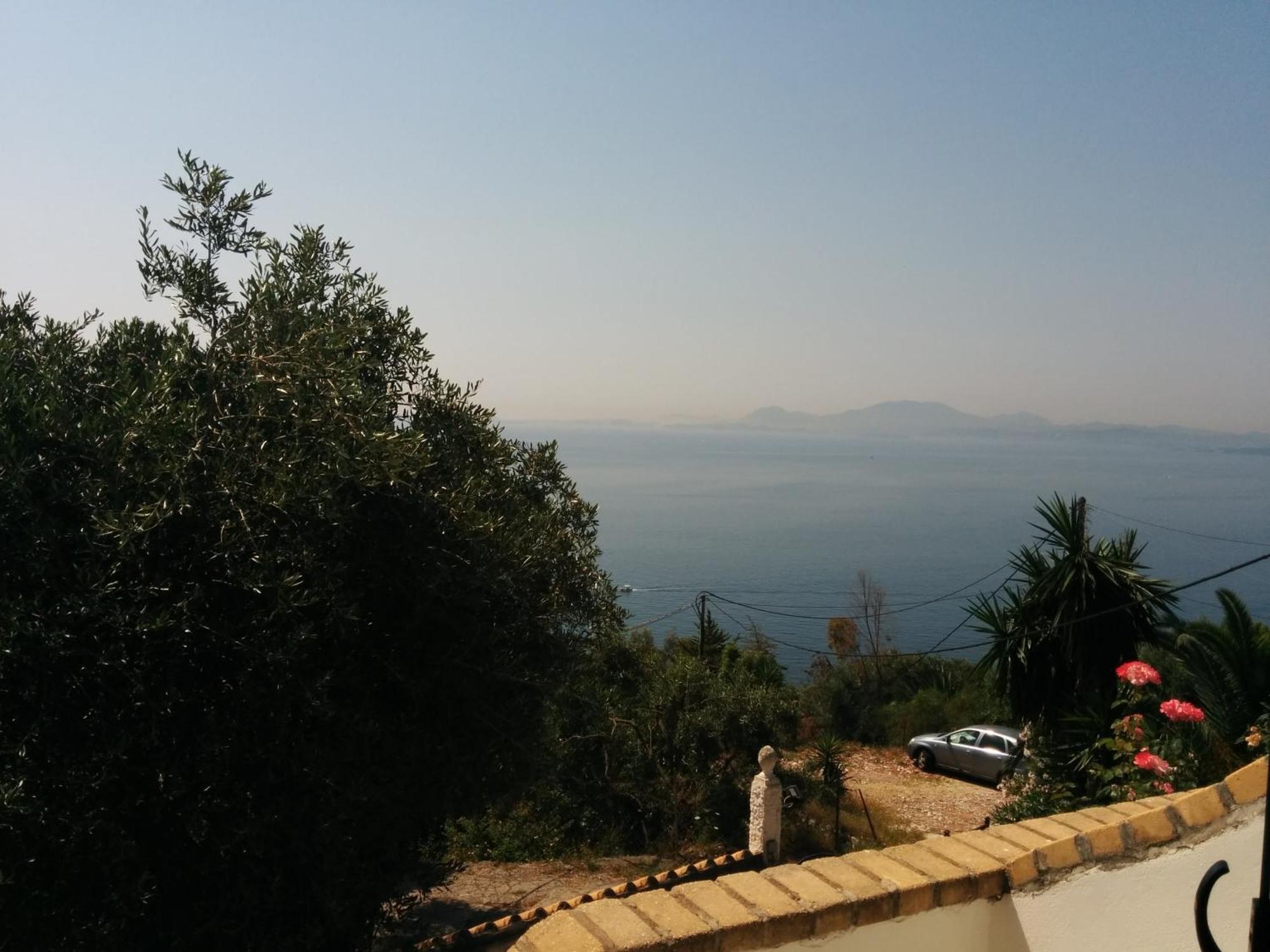 Nikos - Eleni Apartment Barbati Bagian luar foto