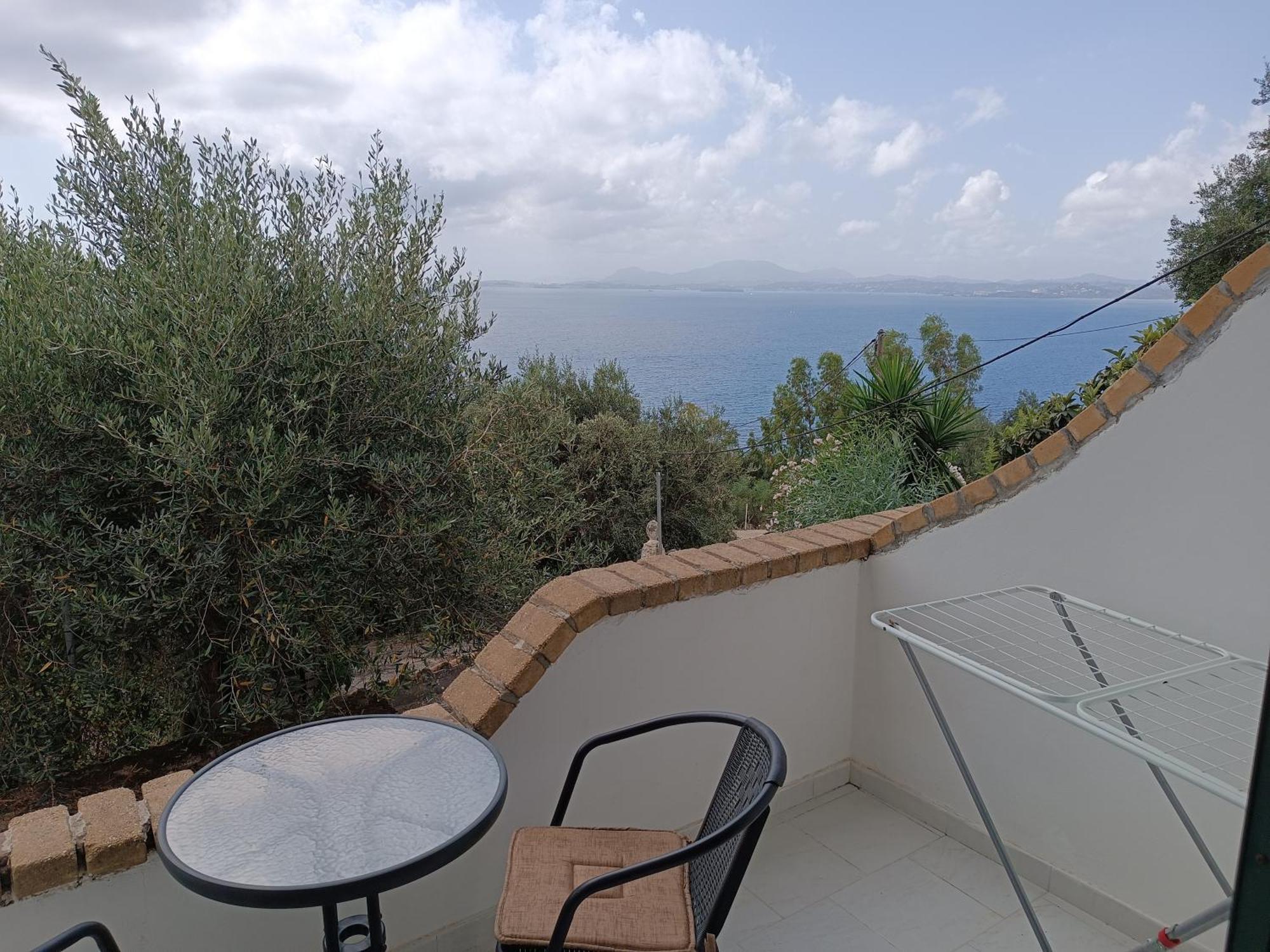 Nikos - Eleni Apartment Barbati Bagian luar foto