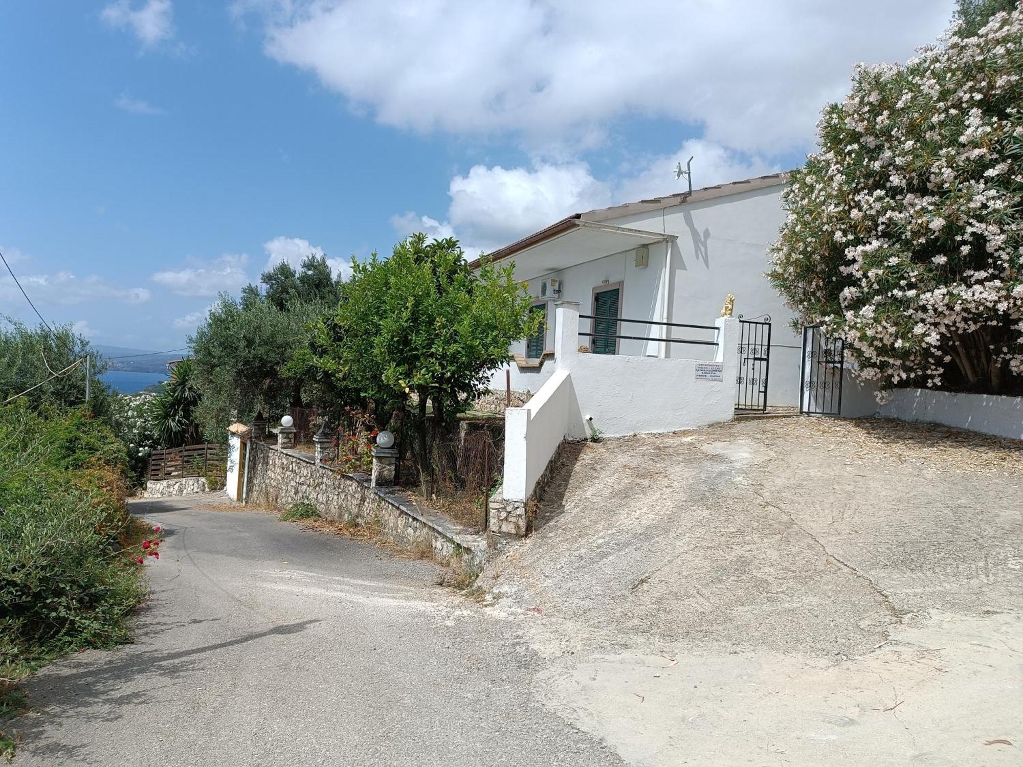 Nikos - Eleni Apartment Barbati Bagian luar foto