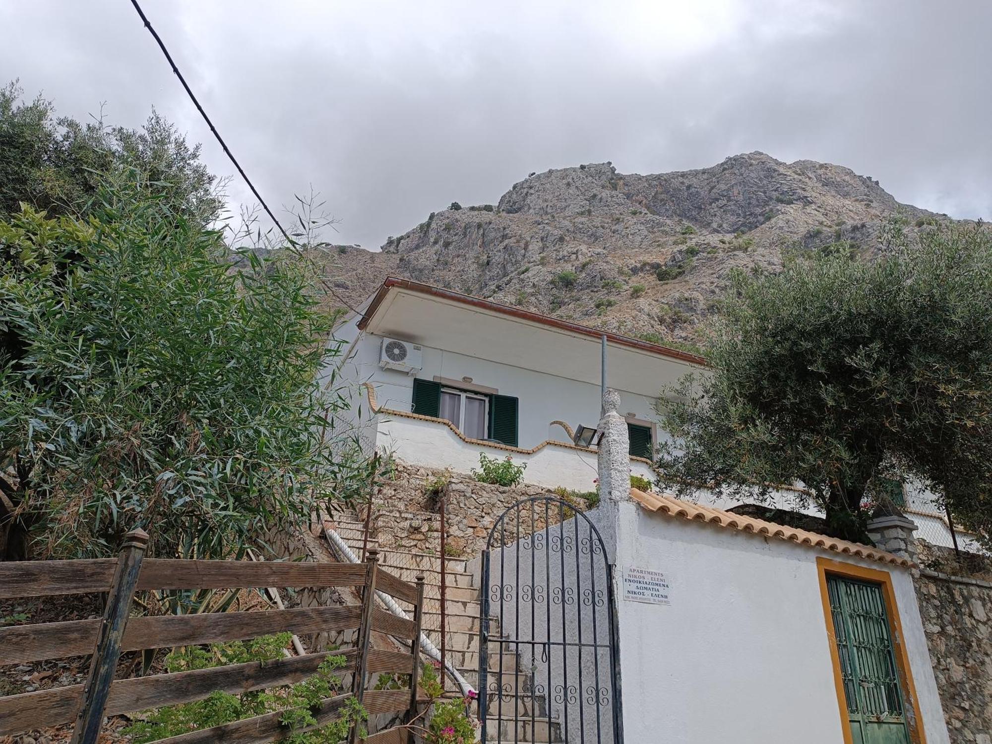 Nikos - Eleni Apartment Barbati Bagian luar foto